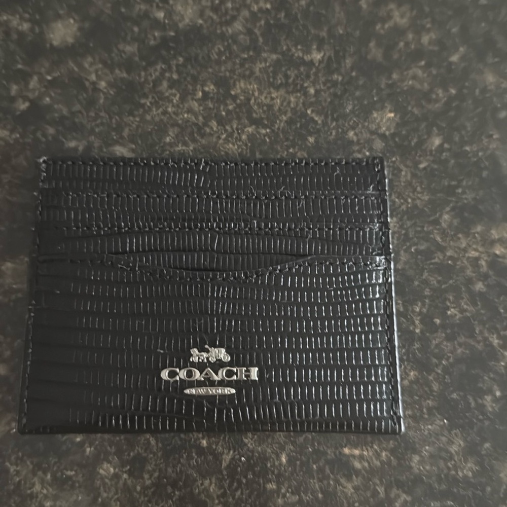 Coach credit card holder
